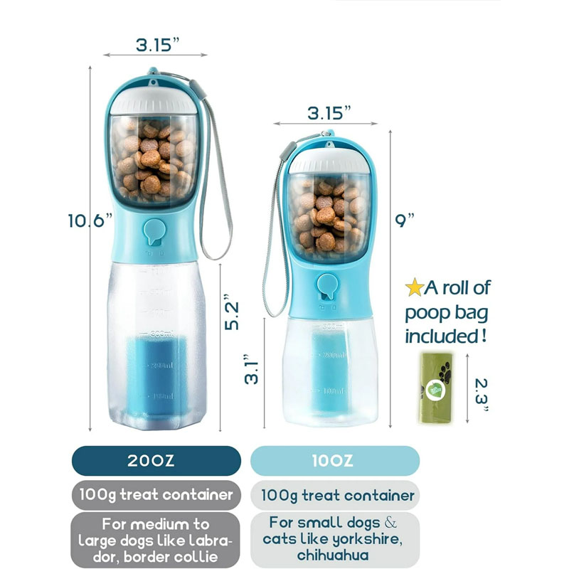 Portable Cat Dog Water Bottle