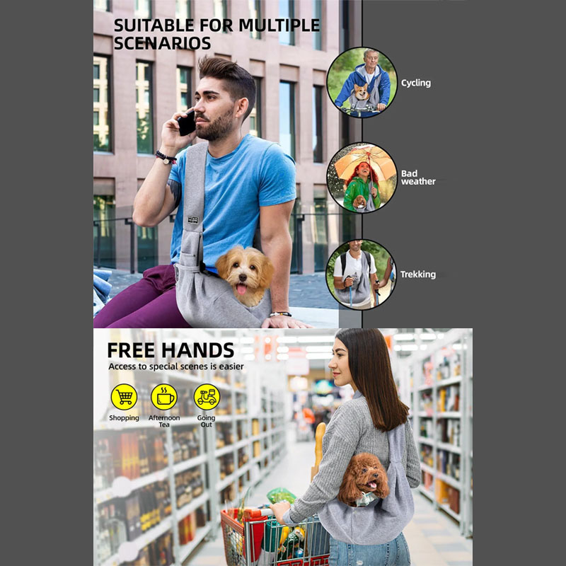 Cozy Carry Pet Sling Bag