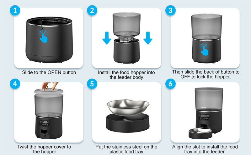 automatic pet feeder